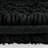 1 PCS 100% Cotton Tufted 3000 GSM Reversible Bath Rug Black-1563681548