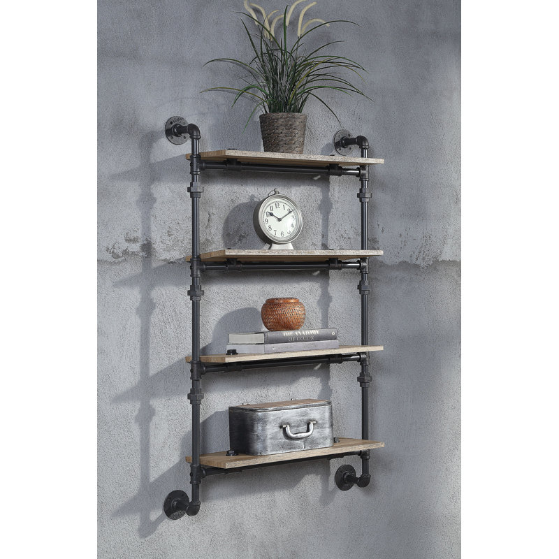 Étagère murale Brantley Oak & Sandy