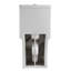 Toilette confortable avec siège 17 po, lavabo à double chasse 1,1 / 1,6, lavabo sans rebord, blanc brillant brillant 006 pour salle de bain en céramique hygiénique silencieuse