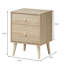 Woodacre 45cm W Bedside Table-191098053