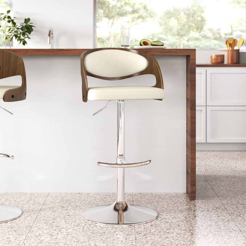 Lakyia Swivel Height Bar Stool