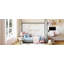 Lit double en bois de velours, gris-300182087-300182081