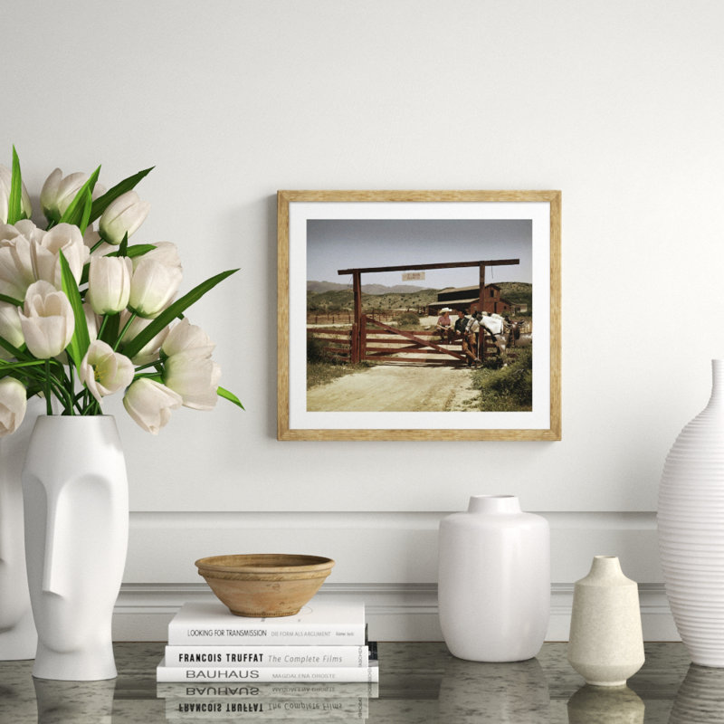The T-Bar Ranch Giclee Print by Getty Images