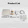 Ceiling Mounted Pressure Balanced Luxury Complete Shower System with Digital Display and Rough-in Valve