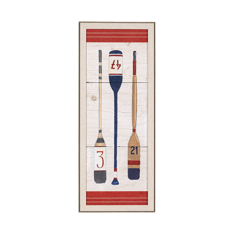 «Nautique X» par James Wiens a, reproduction d'art encadrée texturée à la main, Nautique X