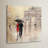 Romanitc Paris II Painting Print on Wrapped Canvas-16447326