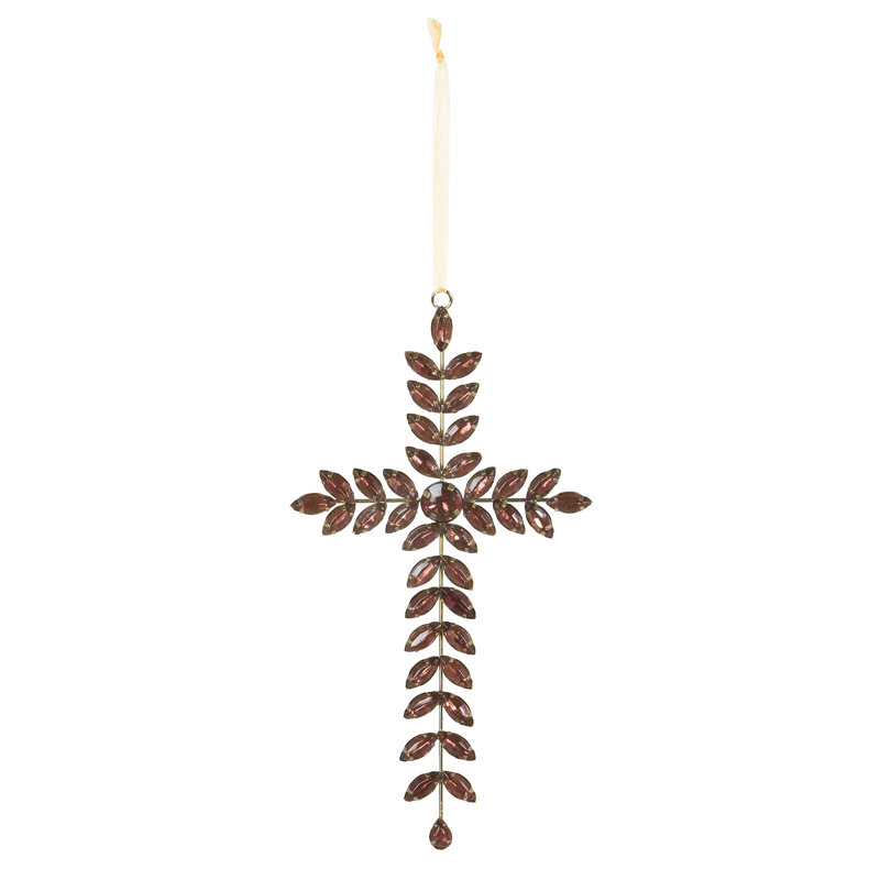 Bethlehem 9.75'' Religious & Spiritual Hanging Figurine Ornament, Purple