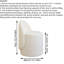 Manufactured Wood Accent Stool