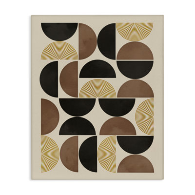 Art mural Mid-Century beige par Nina Blue
