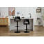 Ensemble de 2 tabourets de bar, tabourets de bar à hauteur de comptoir Modernpu-506807021