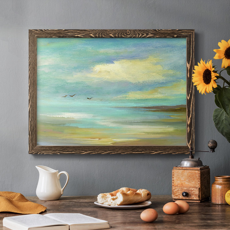 Drifting, reproduction d'art sur toile, H 22 po x l 32 po x P 1,5 po, Noyer