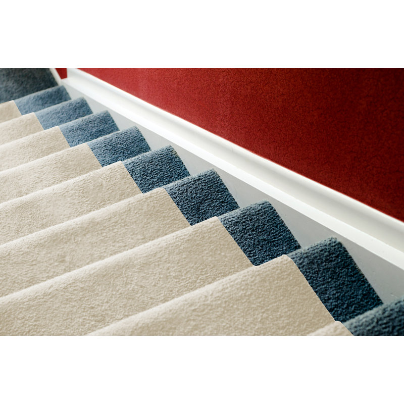 Tapis d'escalier Kaleisha, Beige, Rectangle 2 pi 6 po x 30 pi