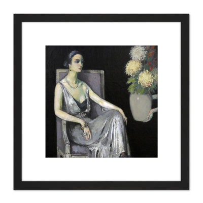 Sphinx Renee Maha Chrysanthemum by Kees Van Dongen - Single Picture Frame Painting