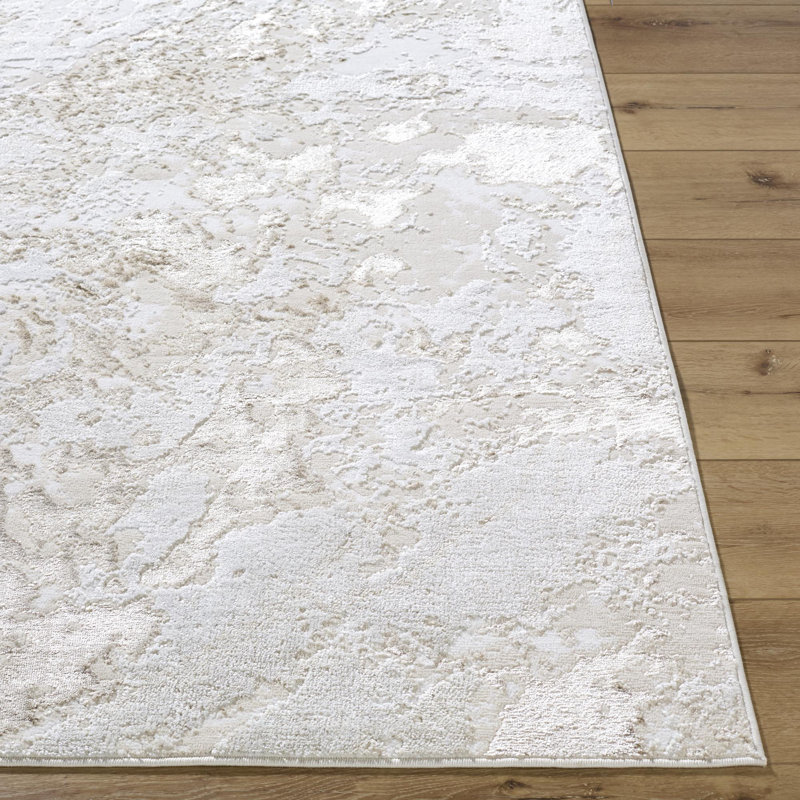 Sunrise Abstract Area Rug, Rectangle 7'10" x 10'