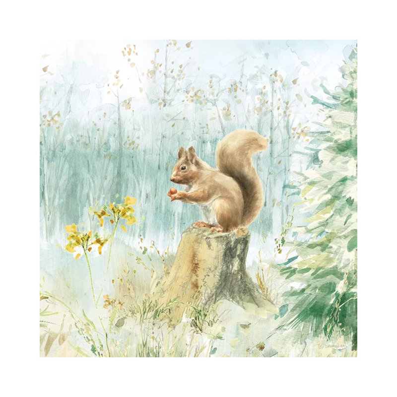 "Meadows Edge VI" par Danhui nai, reproduction d’art, Toile tendue, Pas de tapis, H 26 po x l 26 po x P 1,5 po