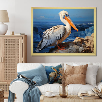 Aquadale " Grey Pelican Pelicans Perch "