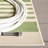 Arneshia Striped Machine Made Power Loom Acrylic Indoor / Outdoor Area Indoor/Outdoor Area Rug in Green/Beige-1589023256