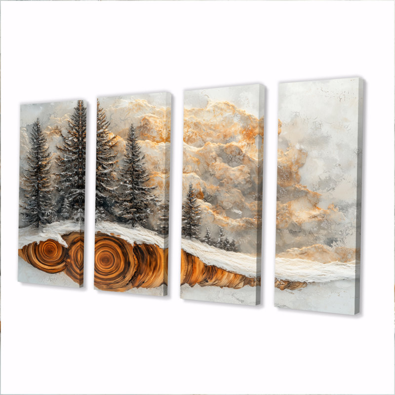 Tsaile - Art - Pour le salon, 4, H 28 po x l 48 po