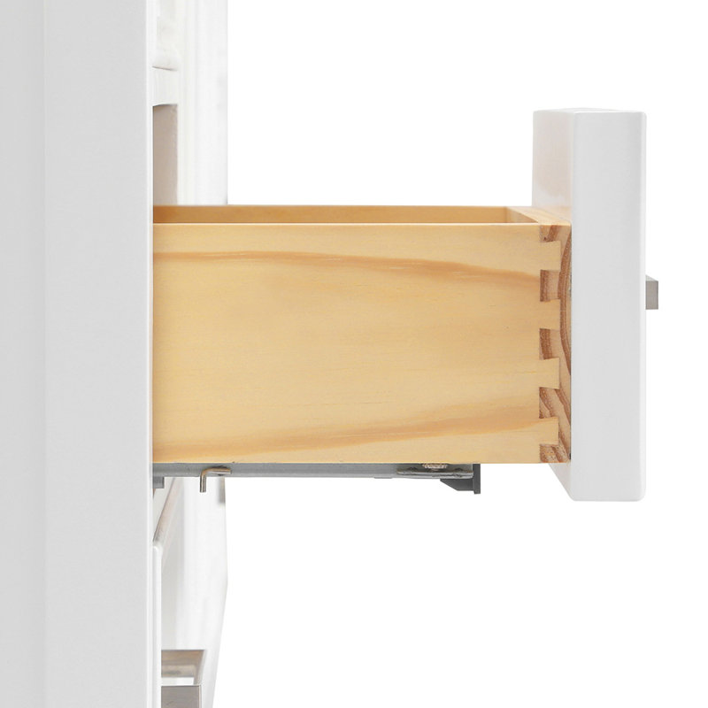 Kensington 61'' W Double Vanity, White, Rectangular, Pure White Quartz