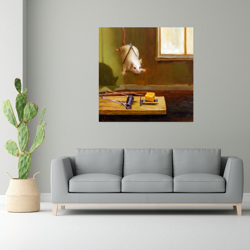 Mission Impossible Abstract Contemporary Art, 48" H x 48" W