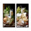 Lait et fromage, sérénité crémeuse - ensemble de 2 reproductions d'art laitier-295621616-295621623