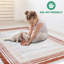 Tapis tendance à poils moyens - envers en coton résistant aux taches qui ne perd pas ses poils (sans latex)