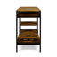 Panier en bois Vivlio + métal (tabouret non inclus)