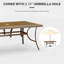 Table d'extérieur L 66,93 x l 39,37