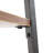 8-Hook Coat Rack with Storage Shelves