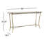 Adelaide 60'' W Marble Console Table