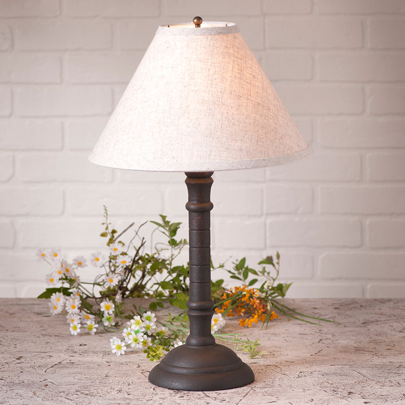 Klein Solid Wood Table Lamp, Hartford Black