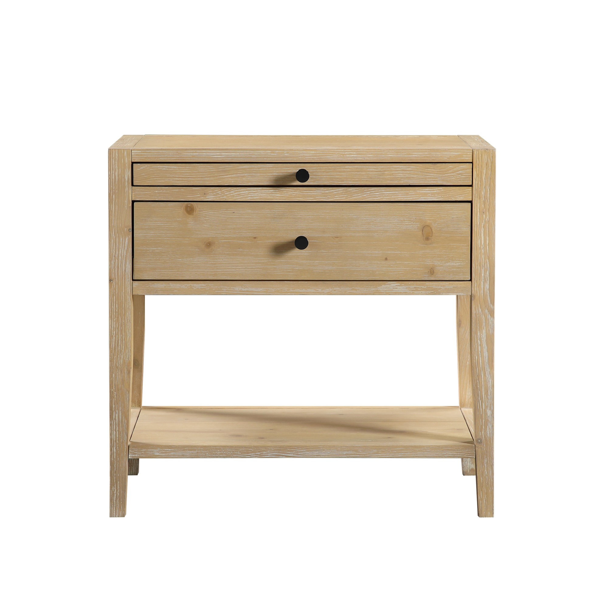 Pecor 1-Drawer 25" Nightstand, Natural