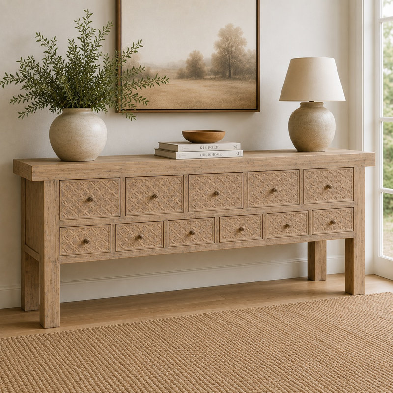 18 in. W Solid Wood Sideboard