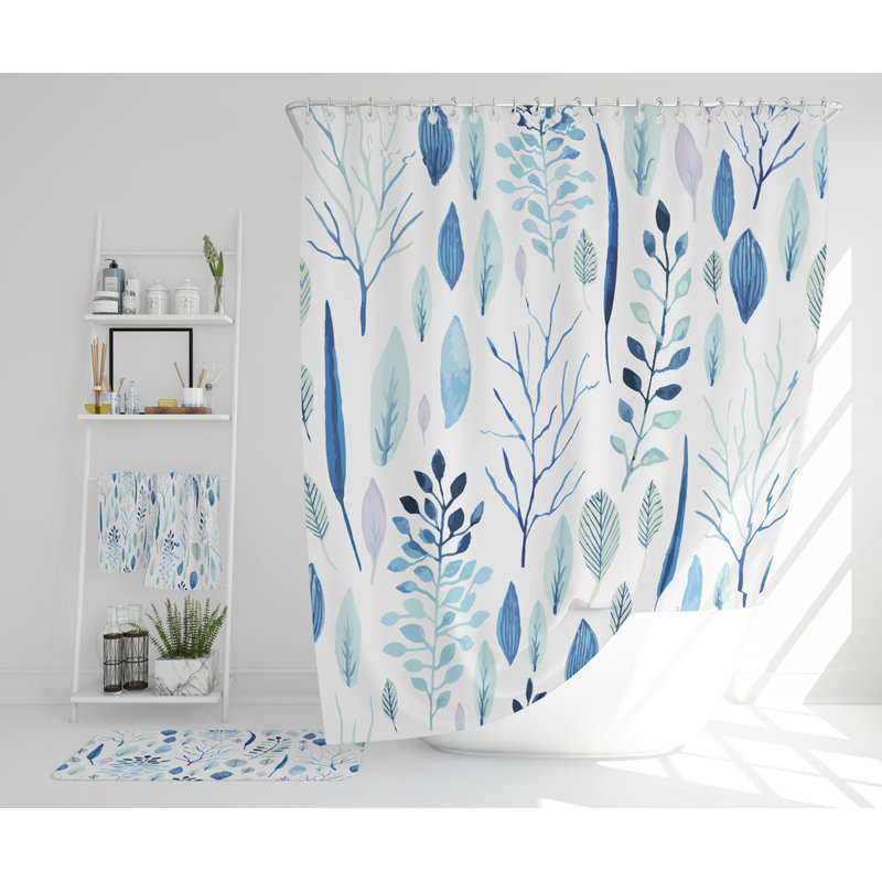 Nathern Polyester Shower Curtain Set