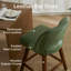 Tabouret de bar pivotant en similicuir Bisto-1251283863-1251283862