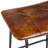 Reza 24" High Leather Tufted Bar Stool-904454854