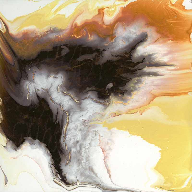 Liquid Earth IV by Studio W - Wrapped Canvas Painting, 30cm H x 30cm W