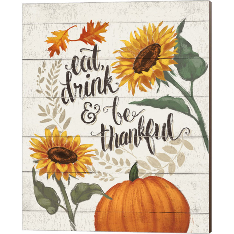 «Harvest Delight II On White» par Janelle Penner, art mural sur toile, H 20 po x l 16 po x P 0,75 po