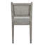 Chaise en rotin et acajou Marzel