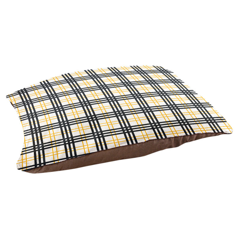 Coussin d’extérieur de luxe Chicago football, Grand (l 40 po x p 30 po x p 5 po), White/Green/Orange