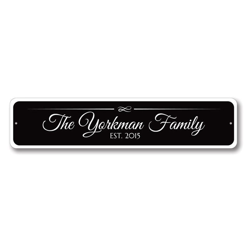 Plaque en aluminium, H 6 po x l 24 po x P 0,06 po