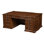 Sanders Leather Solid Wood Computer Desk