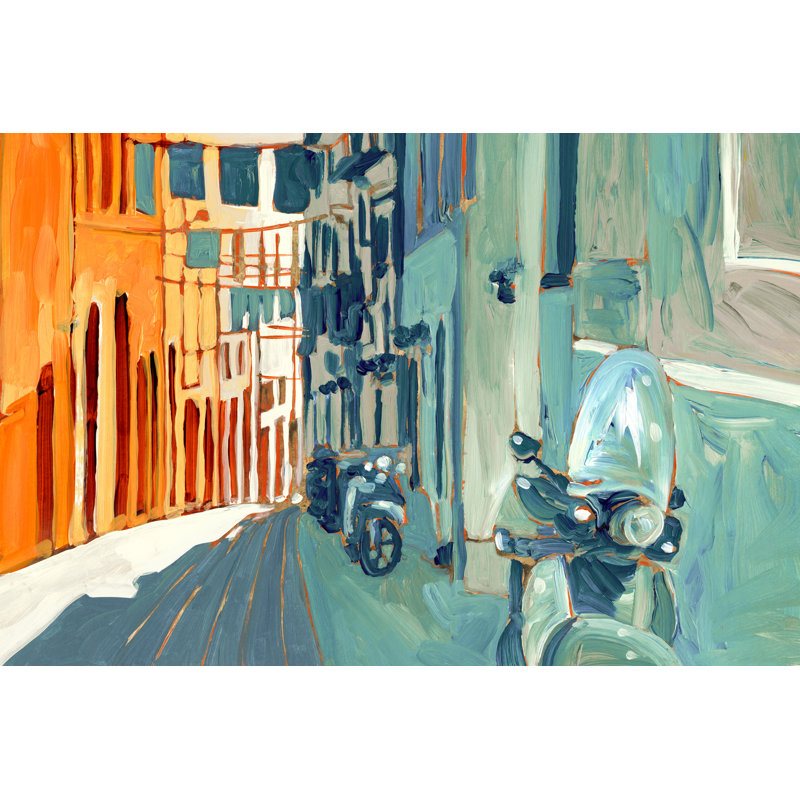 «Napoli Street On Canvas» par Errico & Slyp, reproduction, H 8 po x l 12 po