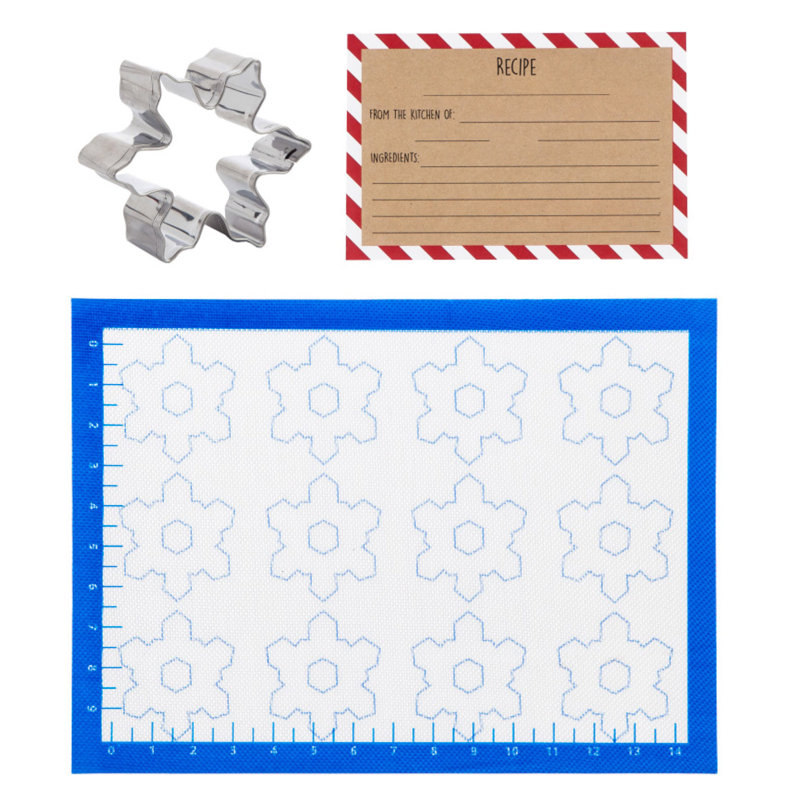 Ensemble de tapis de cuisson en silicone 4 pièces cypress home