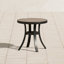 Round Metal Outdoor Dining Table , 48.3cm cm W 48.3cm cm D