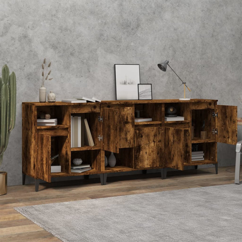 Monee 60cm Sideboard, Smoked Oak