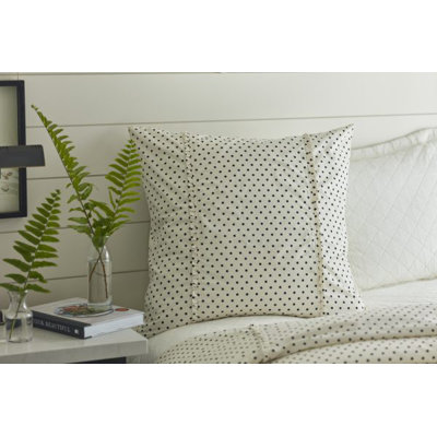 Polka Dot 100% Cotton Sham