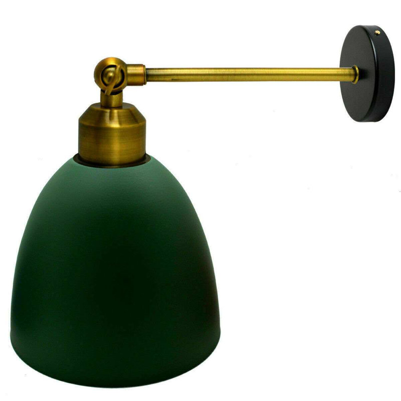 Shikema Armed Sconce, Green
