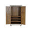 Cosima 2 Door Solid Wood Wardrobe