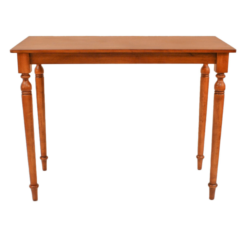 Emilia Solid Wood Base Dining Table, Walnut